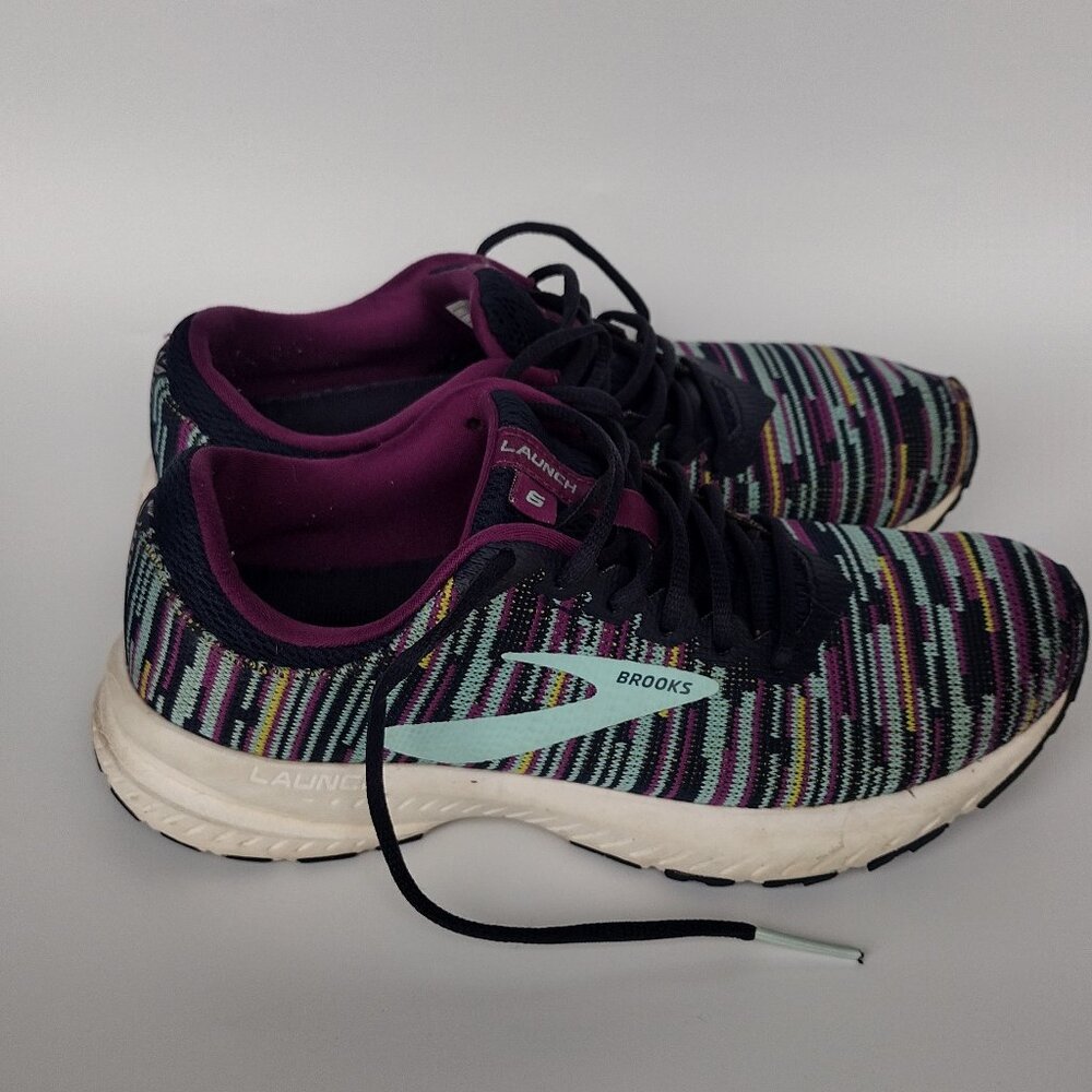 Brooks  Launch 6 1202851B423 Women's  Running Shoes MulticolorSneakers Size 6.5